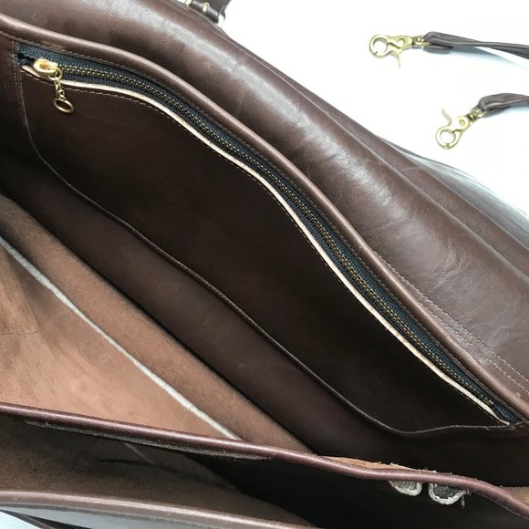1980's Leather Laptop Bag - Picture 12 of 12
